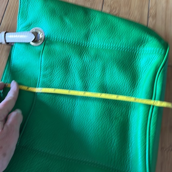 Michael Kors Green Medium Leather Tote - Picture 15 of 16